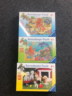 Puzzles - brand new - in wrapper $25 for three