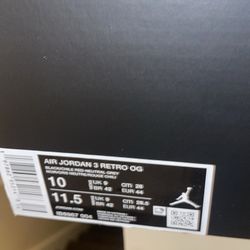 Jordan “Rare air “ 3’s 