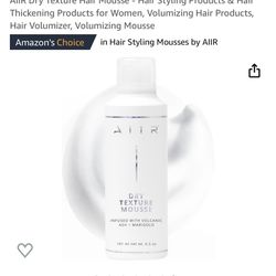 AllR Dry Texture Hair Mousse