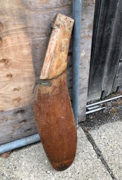 Small wooden Rudder