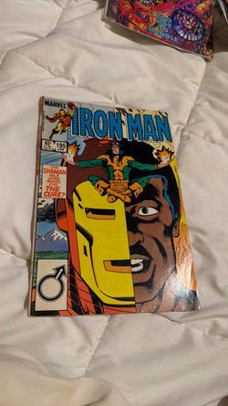 Marvel Iron man comic book
