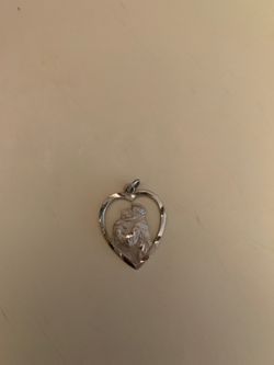 Catholic pendant sterling
