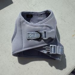 Grey cat or small dog harness