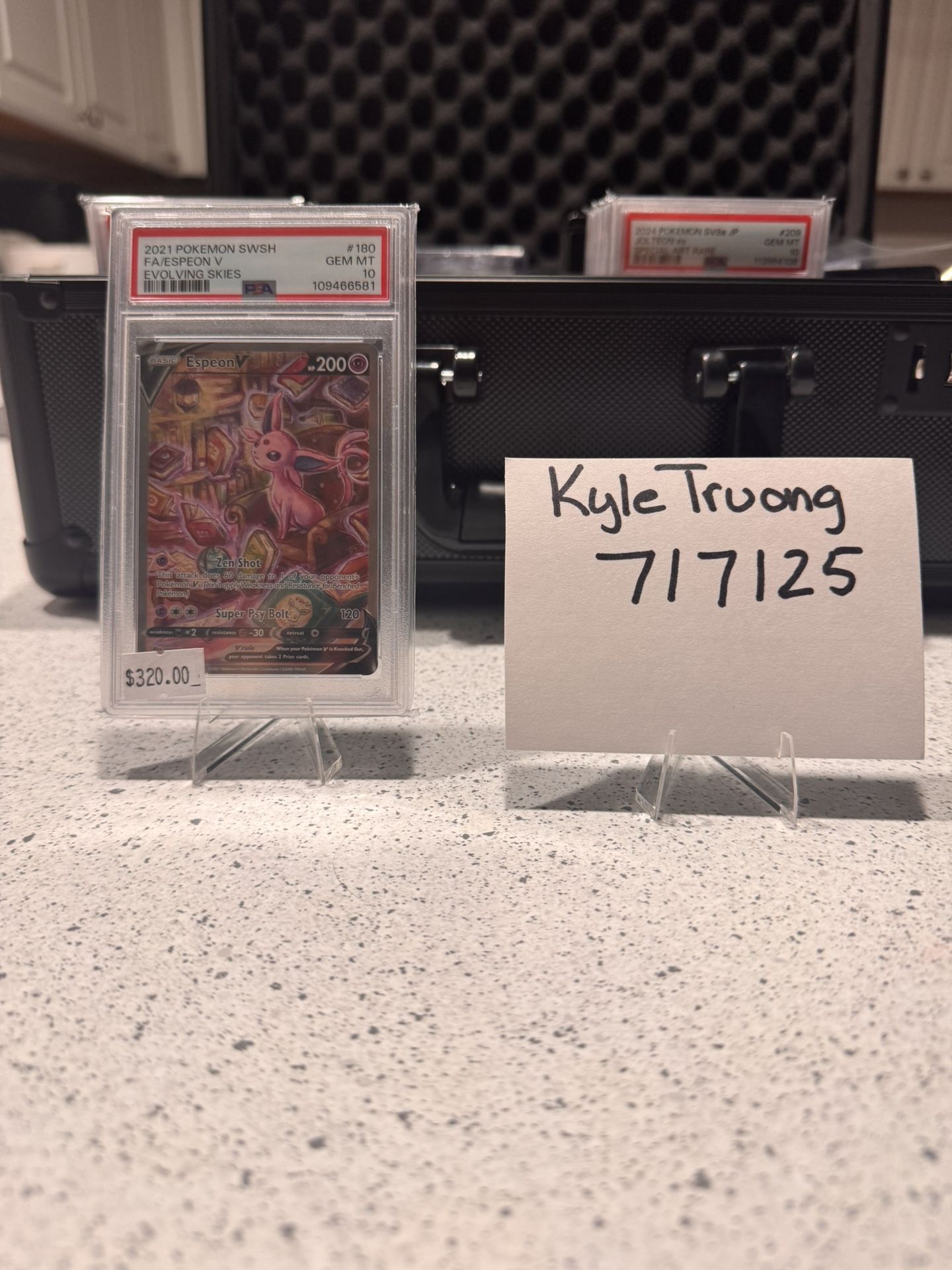 Espeon V #180 PSA 10