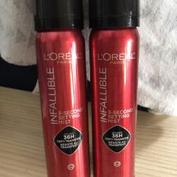 New L’Oréal Infallible 3-second Settings Spray 