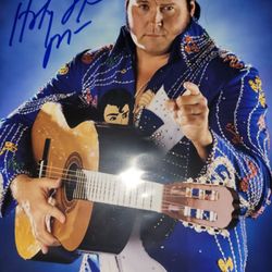 THE HONKY TONK MAN WWE WWF WCW HOF SIGNED 8x10 PHOTO AUTOGRAPH.