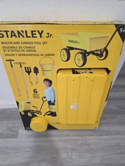 Stanley Jr. Wagon And Garden Tool Set