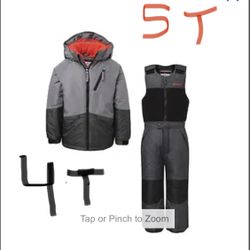 Snow Bib And Jacket For Boys 