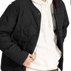 NWOT Original Use Men's Jackets Quilted Black Med
