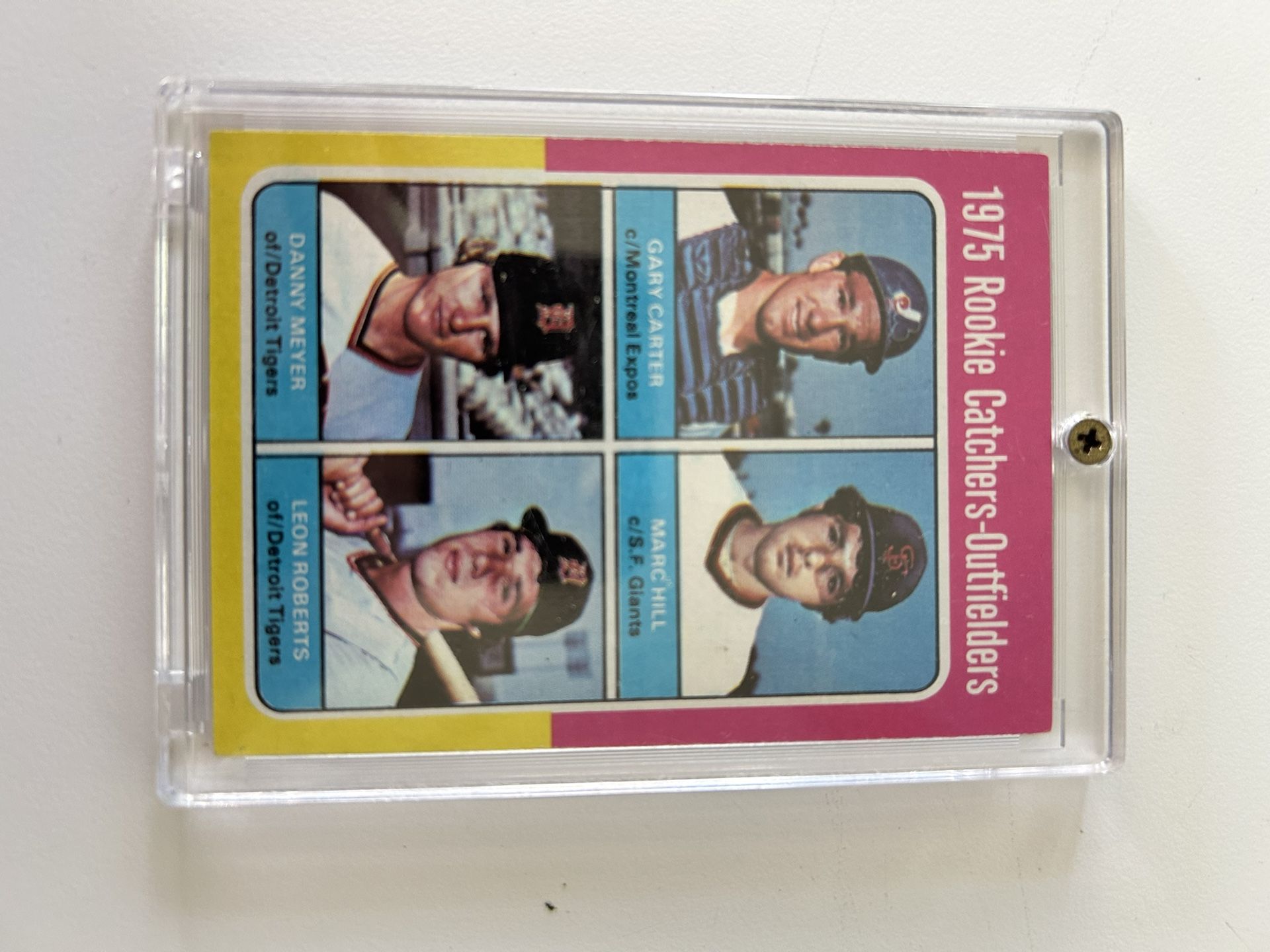 Topps 1975 Rookies Catchers And Outfielders