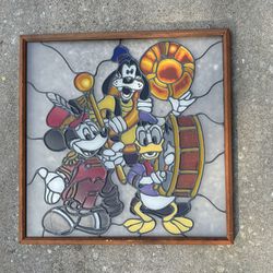 Disney Stained Glass Style Wall Art