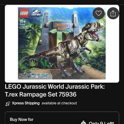 75936 Jurassic Park: T. rex Rampage