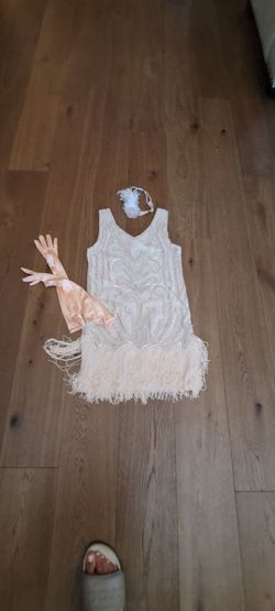 Flapper Roaring 20s dress