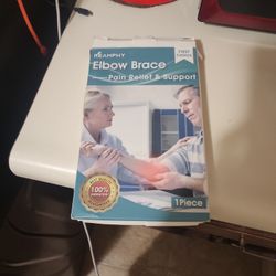 Elbow braid paint relief and support