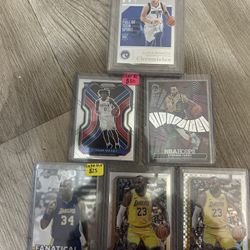 Luka/shaq/Lebron, Curry & Tyrese Maxey Lot 