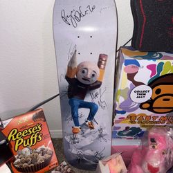 Signed 2025 Street League Skate Board 