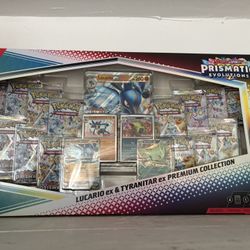 Lucario Ex And Tyranatar Ex Box 