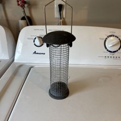 Small Outdoor Bird Feeder Garden Ornament Hanging Bird Feeding Container