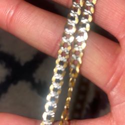 14 k Gold plated  necklace 