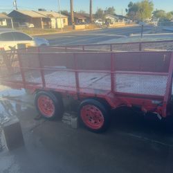 Vendo  Traila  10" X 4"  Doble Eje Sin Título Yo La Ise Está En Buenas Condiciones