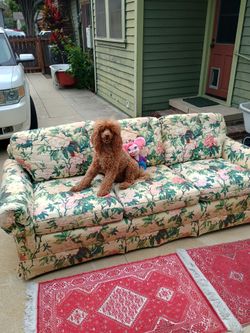 SOFA, WELL BUILT AND MAINTAINED