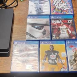 Ps4 Games All Work Just My PS4 Stop Turning On So I'm Selling Them Also I Have A PlayStation 4 That Won't Turn On Minus 
