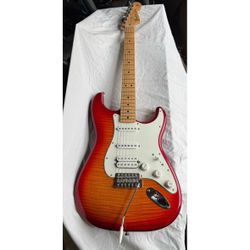 Fender Player II Stratocaster HSS Electric Guitar - Aged Cherry Burst