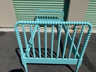 Twin bed.