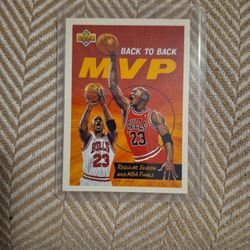 Michael jordan upper deck trading card