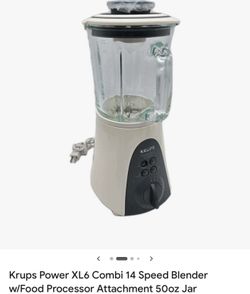 Krupa Power Xl6 Blender Vintage