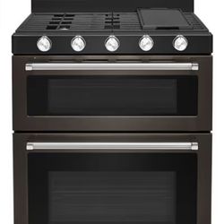 KitchenAid 30" 5-burner Double Oven Gas