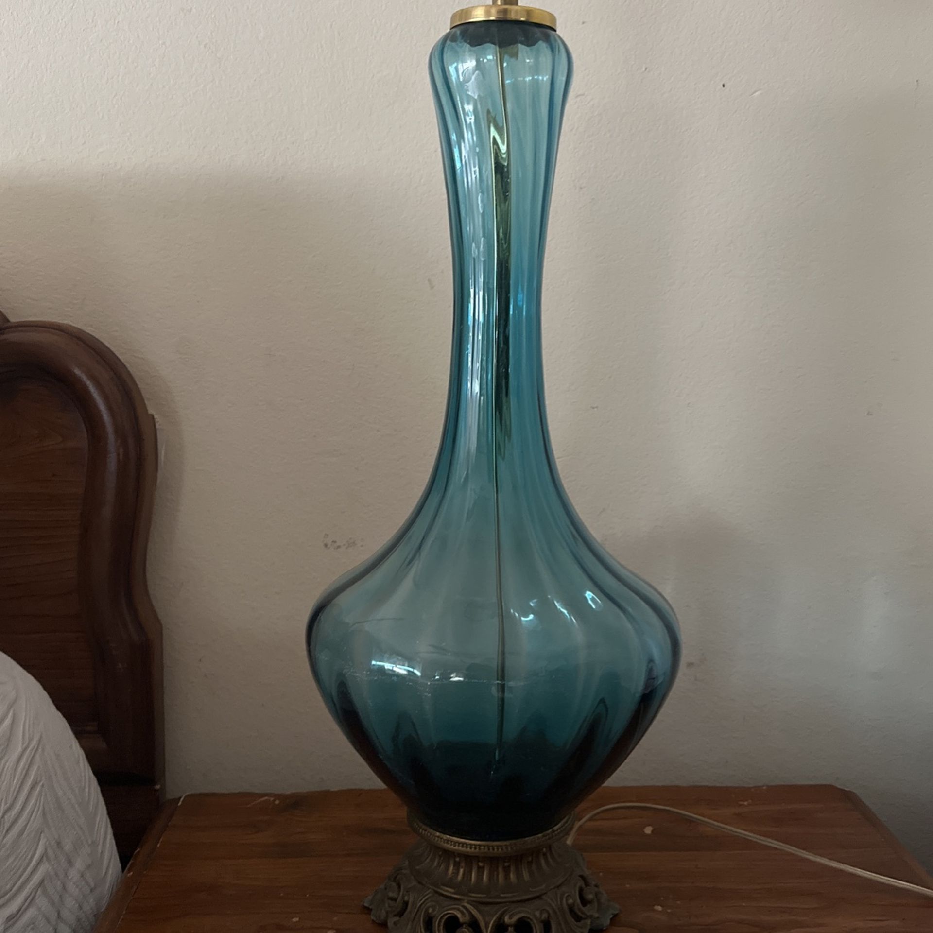 Blue Vintage Lamp