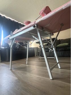 Brand New Portable Esthetician/Lash Bed with Accessories