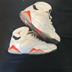 Jordan Seven Infrareds Boys/mens Size 7 