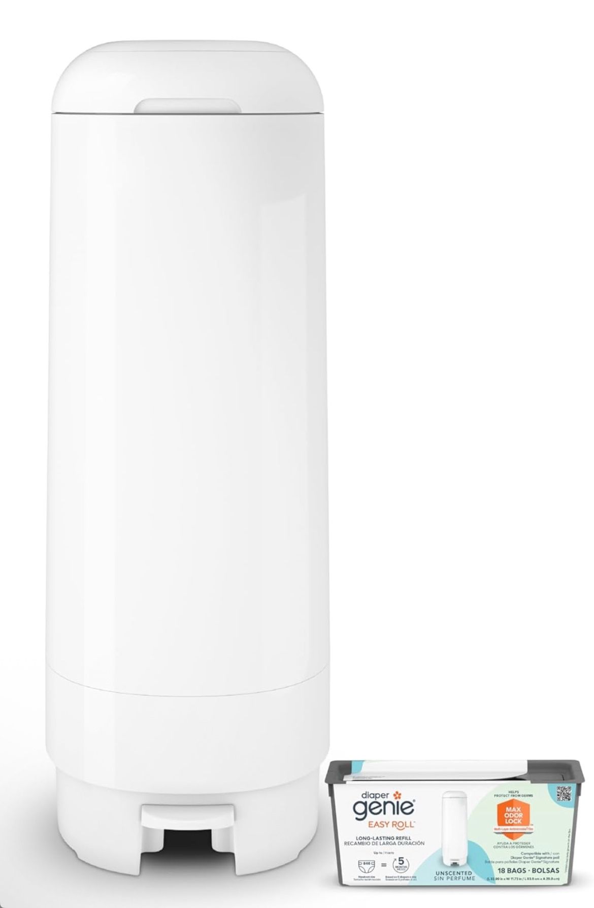 Diaper Genie Signature White