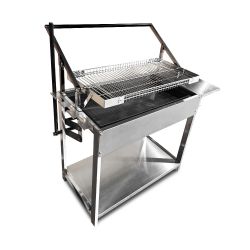 Flip Adjustable Charcoal Grill Brand New