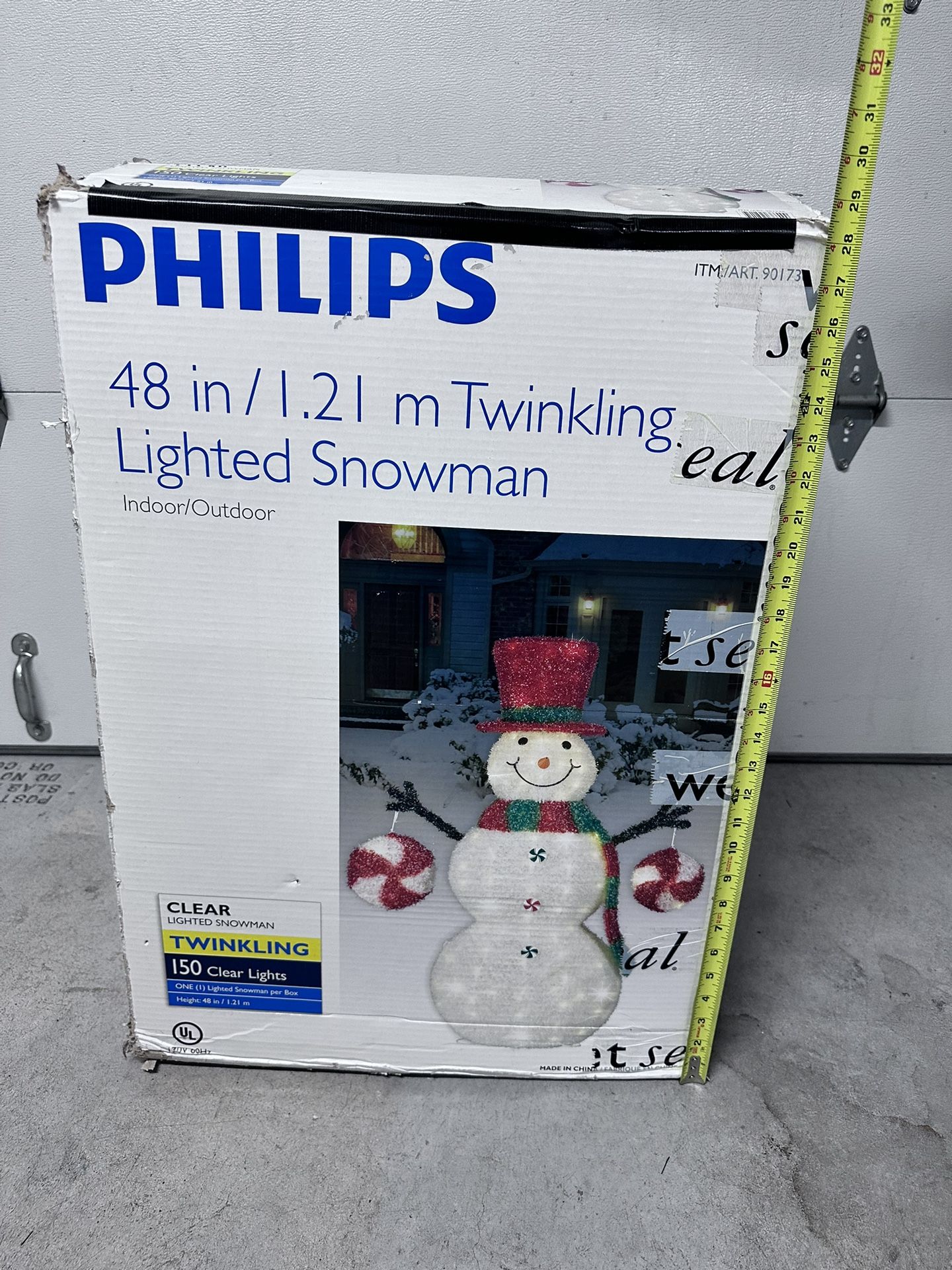 Outdoor Christmas, Lawn Decoration, Snowman