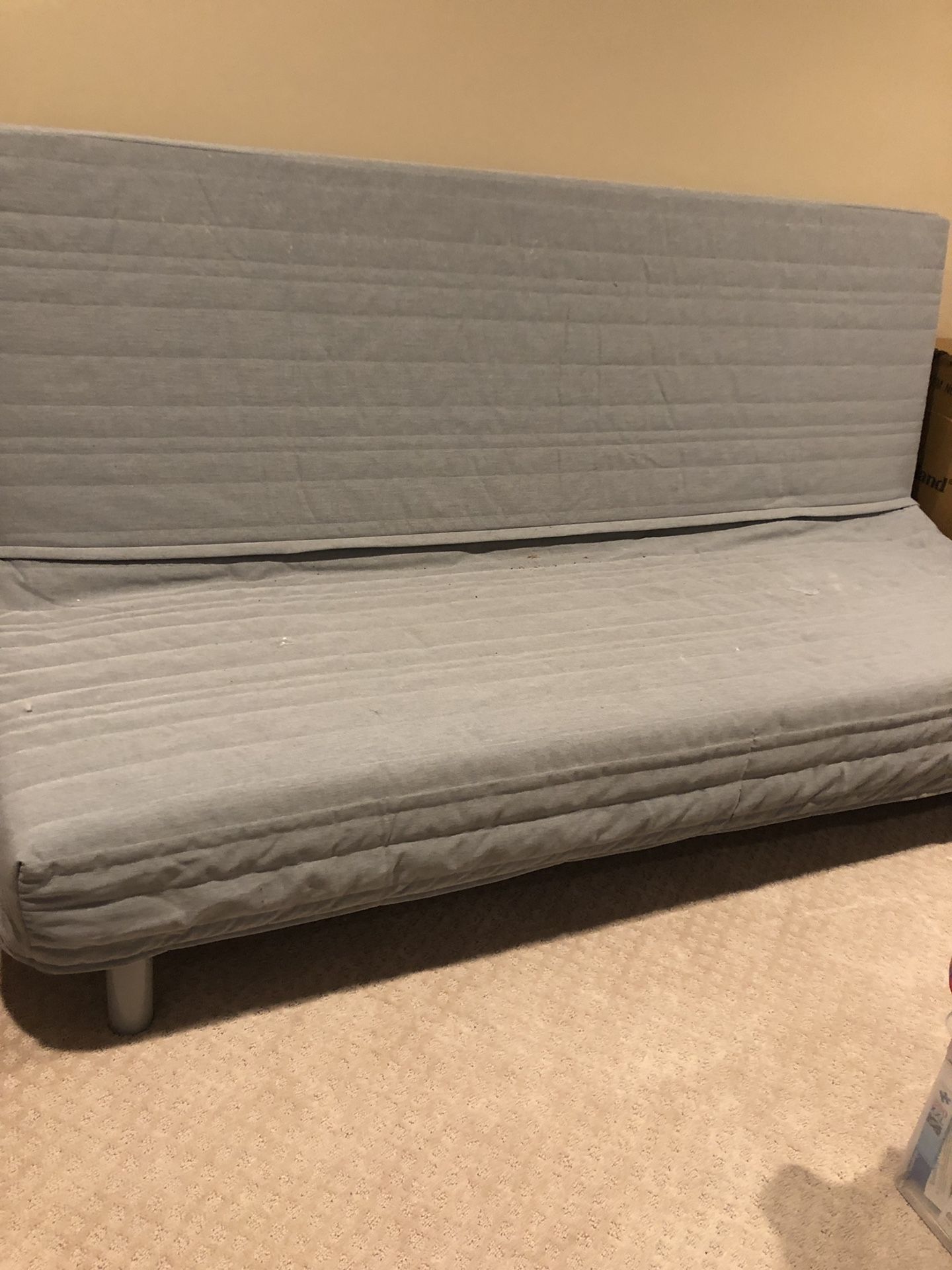 Futon, with mattress and frame
