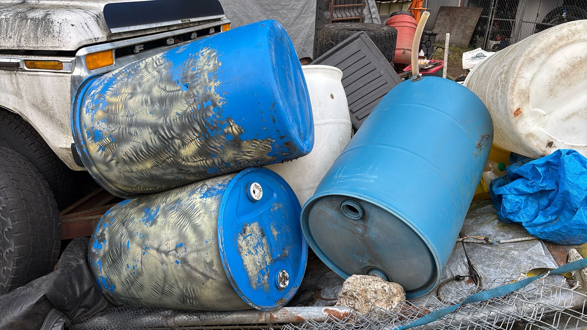 Free Plastic barrels