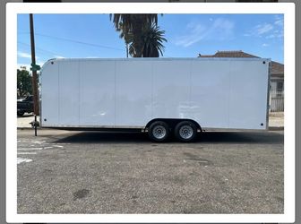 2026 8 1/2 x 24 x7 enclosed trailer