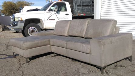 New Microfiber Couch Free Delivery!