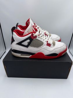 🔥 Air Jordan 4 “Fire Red”  📏 Shoe Size 11.5