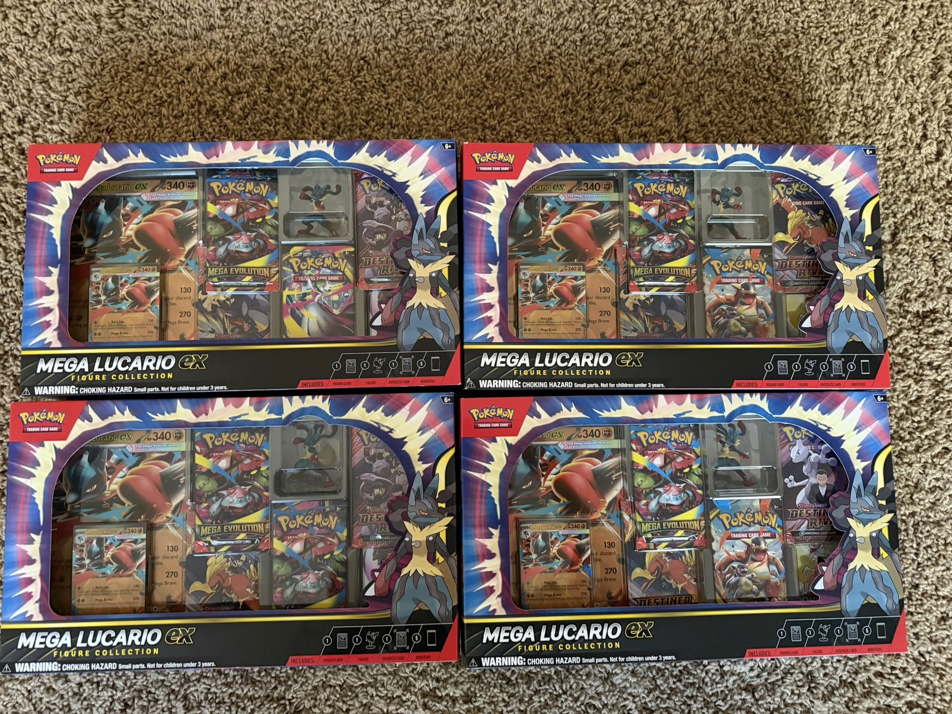 Pokemon Mega Lucario ex Figure Collection