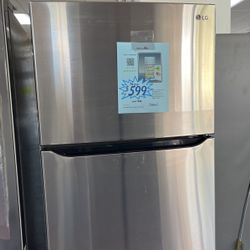 Refrigerator Lg Stainless Steel 30” Inches New Open Box And 1 Year Warranty 