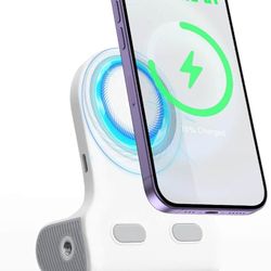 Vimitty Magnetic Phone Stand with 5,000mAh Battery – Charging Stand & Grip for iPhone