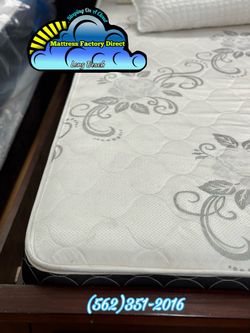 King size deluxe mattress and Boxspring bed set Colchon y tambor nuevo new
