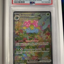 Pokemon Card Slab Venusaur EX #198 PSA 10