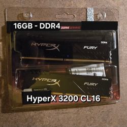 16GB DDR4 RAM HYPER X (3200 CL 16) 
