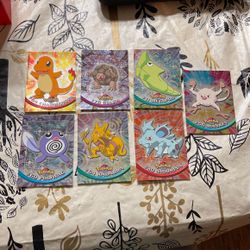 Holographic Topps Pokémon Cards Sold Separately