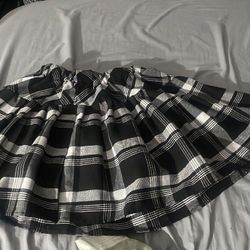 Cute Y2k Goth Skirt